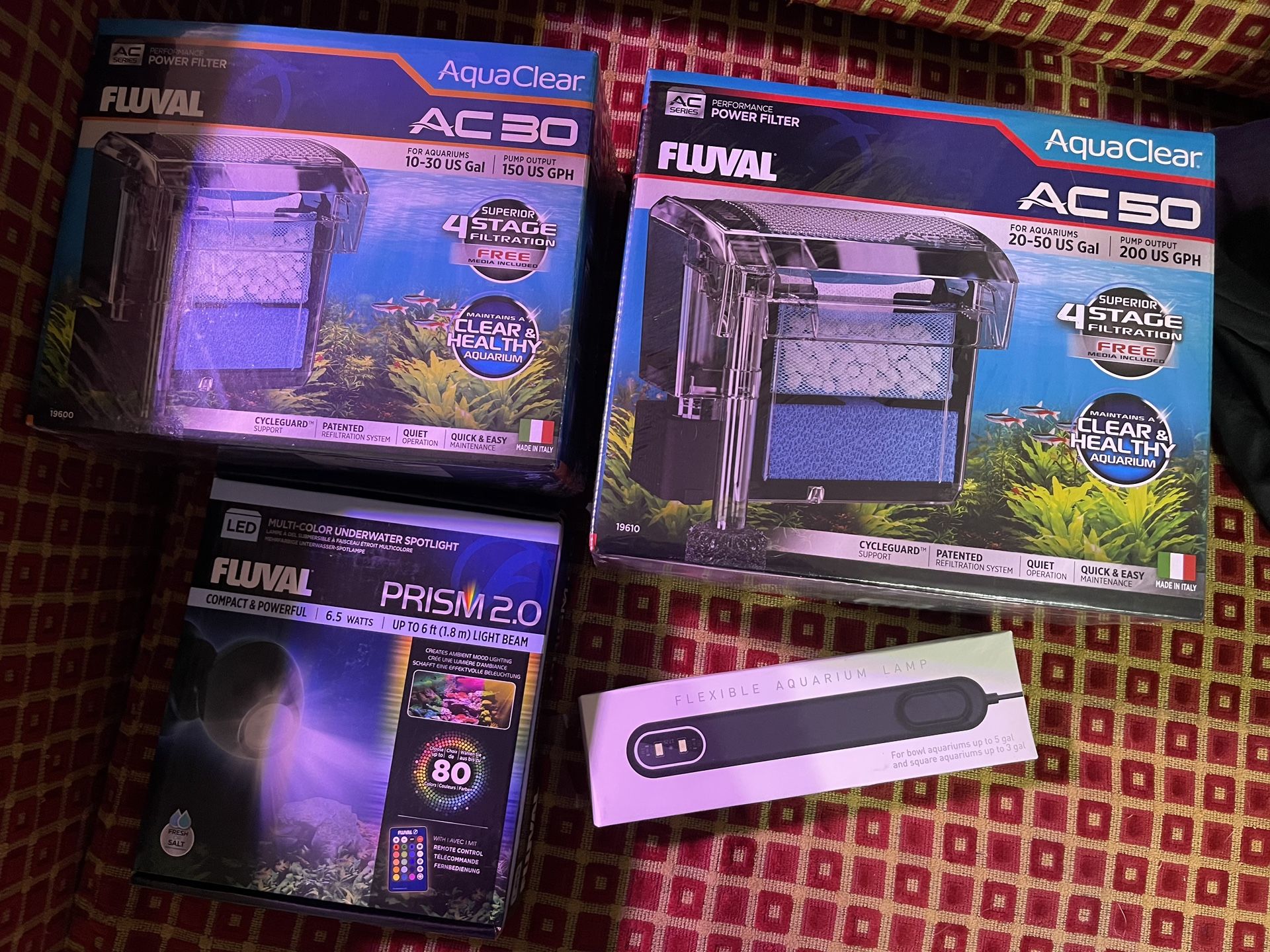 Fish Tank Filters And Lights