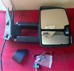 Power Heated Telescopic Mirror w/ Turn Signal