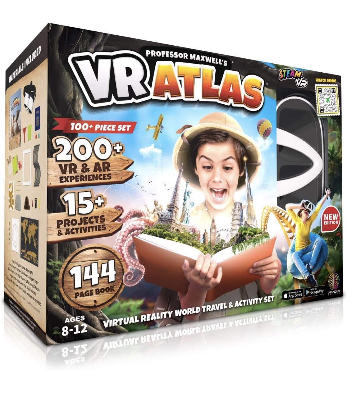 Professor Maxwell's VR Atlas - Virtual Reality Kids Science Kit