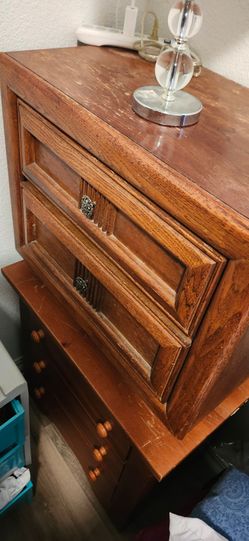 Three 2 drawer dressers