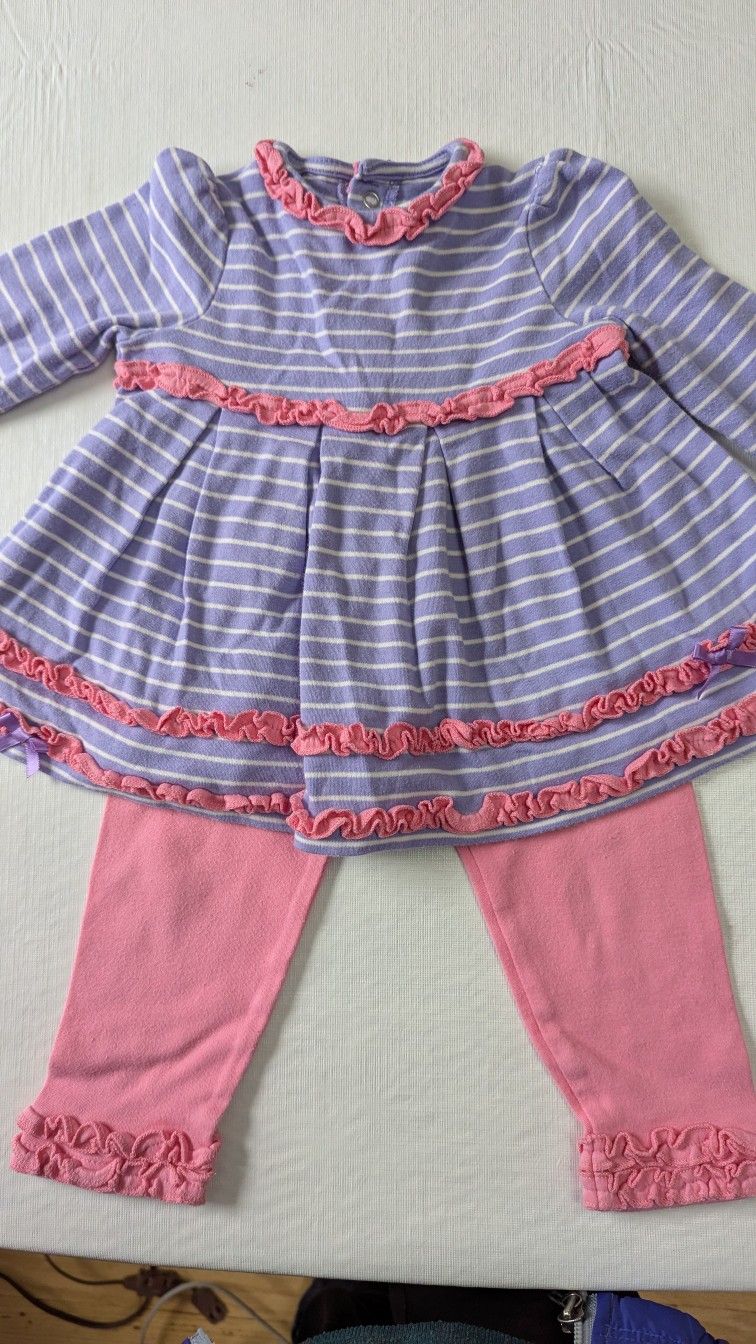 Baby Tunic & Pants Set Size 18M