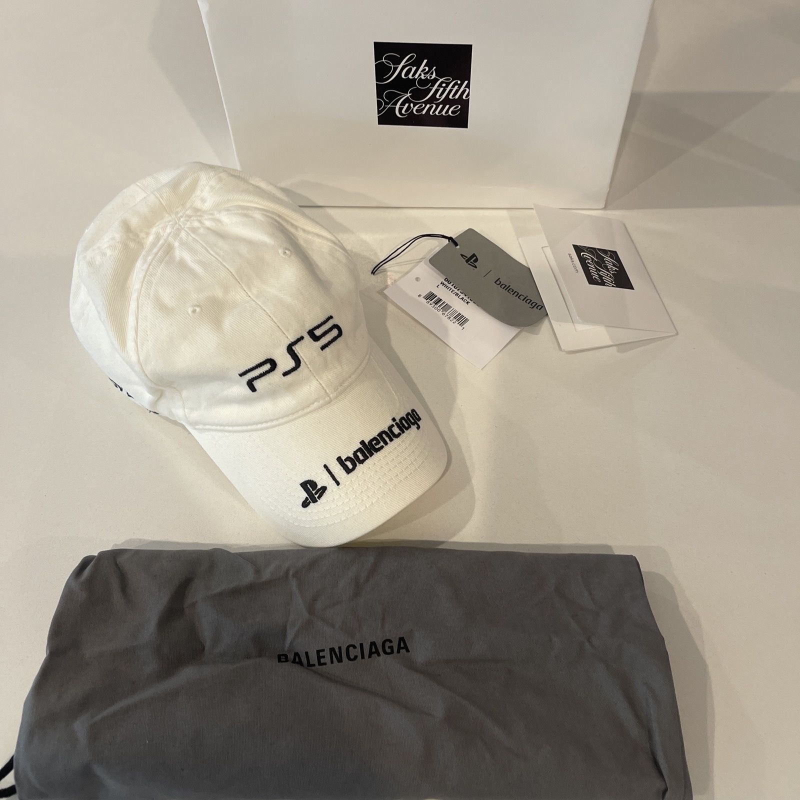 ps5 balenciaga cap