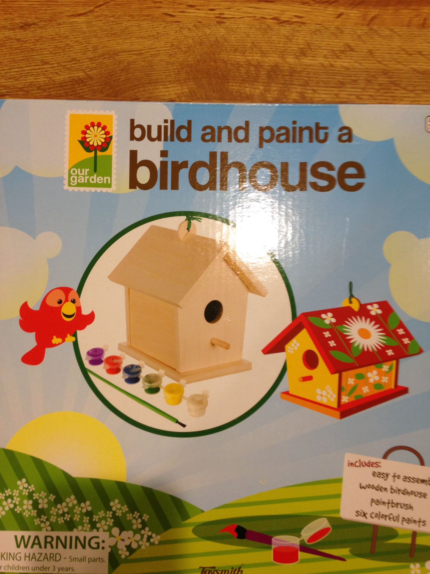 NEW Bird House Craft Kit
