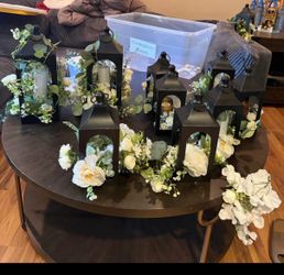 10 Wedding floral lanterns
