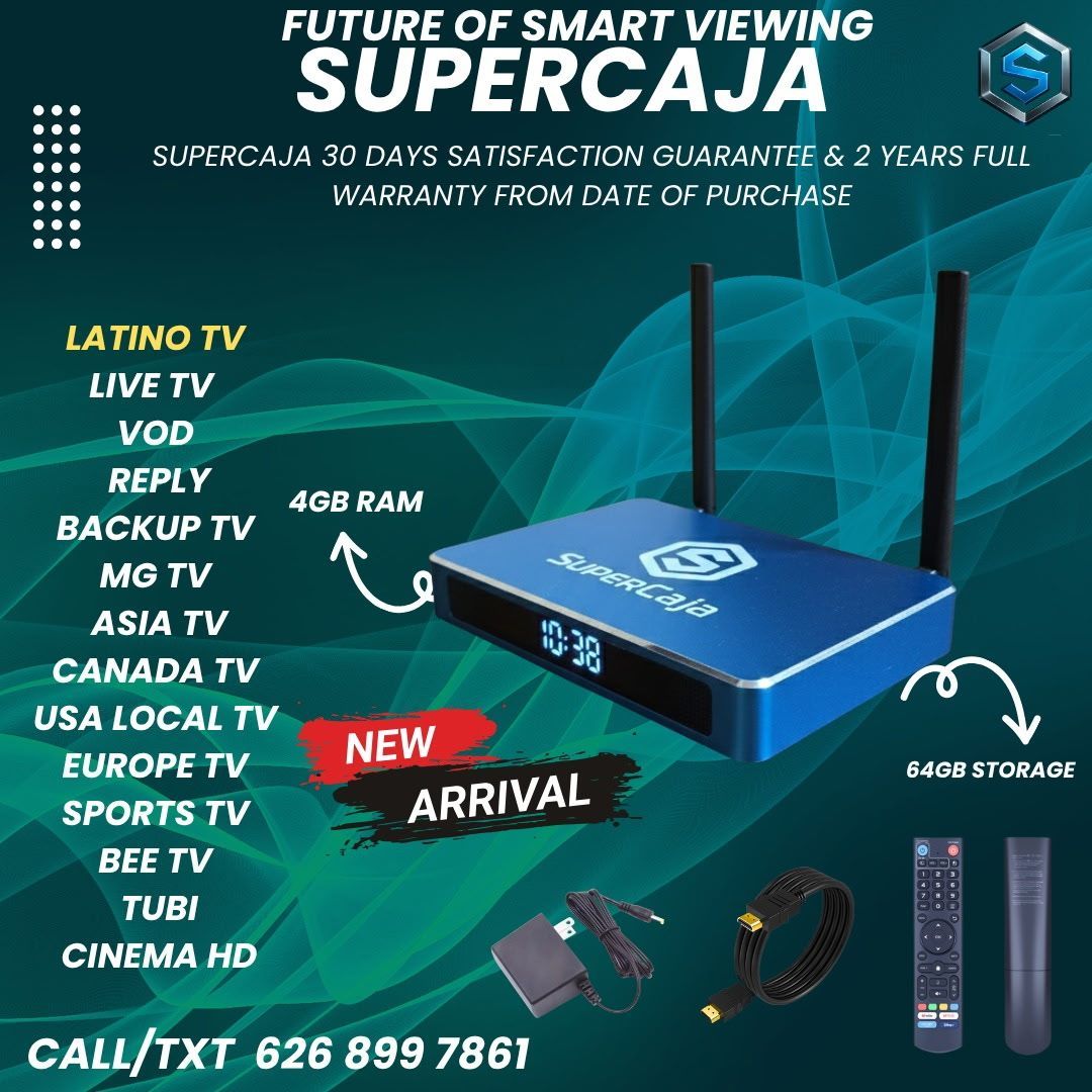 SuperCaja ⚡ SuperBox ⚡⚡ Super Box ⚡ S6 PRO / S6 MAX / S6 ULTRA ⚡⚡ VseeBox ⚡ Vsee Box  ⚡  Brand New - El Monte Pickup 👍👍👍