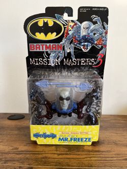 Hasbro BATMAN Mission Masters 3 Mr. Freeze Virus Attack BTAS Sealed New 2000