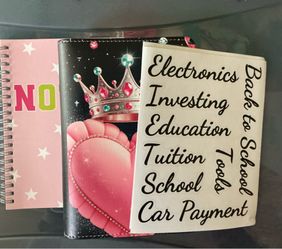 Crowned Heart Budget Binder