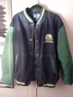 Seattle Sonics Starter Denim Jacket