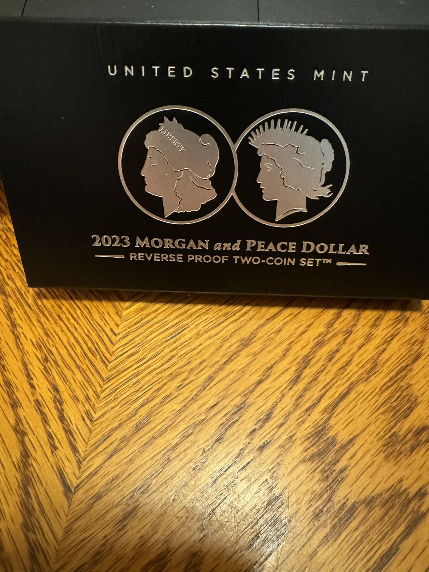 2023 Morgan & Peace Dollar Reverse Proof 2 Coin Set