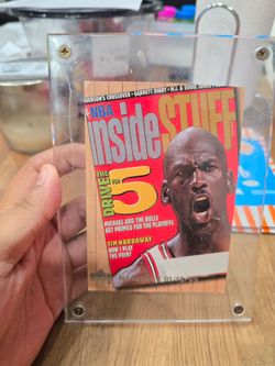 MICHAEL JORDAN, 1999 UPPER DECK 3 1/2" x 5" COLLECTOR'S CARD # C19 PROTECTIVE CASE