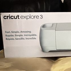 Cricut Explore 3 Brand New Unopened 
