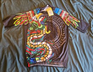 CyC Aztec Print Cycling Jersey Size L