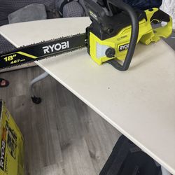Ryobi 40V Brushless 18 Inch Chainsaw Kit 