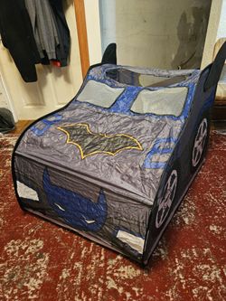 Kids Batmobile Pop-Up Tent