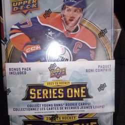 2025-26 Upper Deck Series 1 Hockey Tin