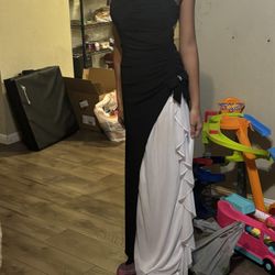 Black And White Dress