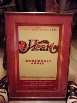 Heart Dreamboat Annie Framed Promotional Poster
