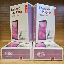 Lenovo Tab One 8.7" HD Android Tablet with Clear Case