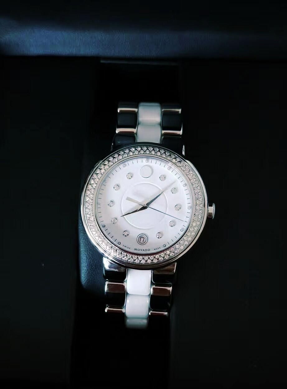 MOVADO 14K YELLOW GOLD CALENDOMATIC TRIPLE DATE MEN'S WRIST WATCH