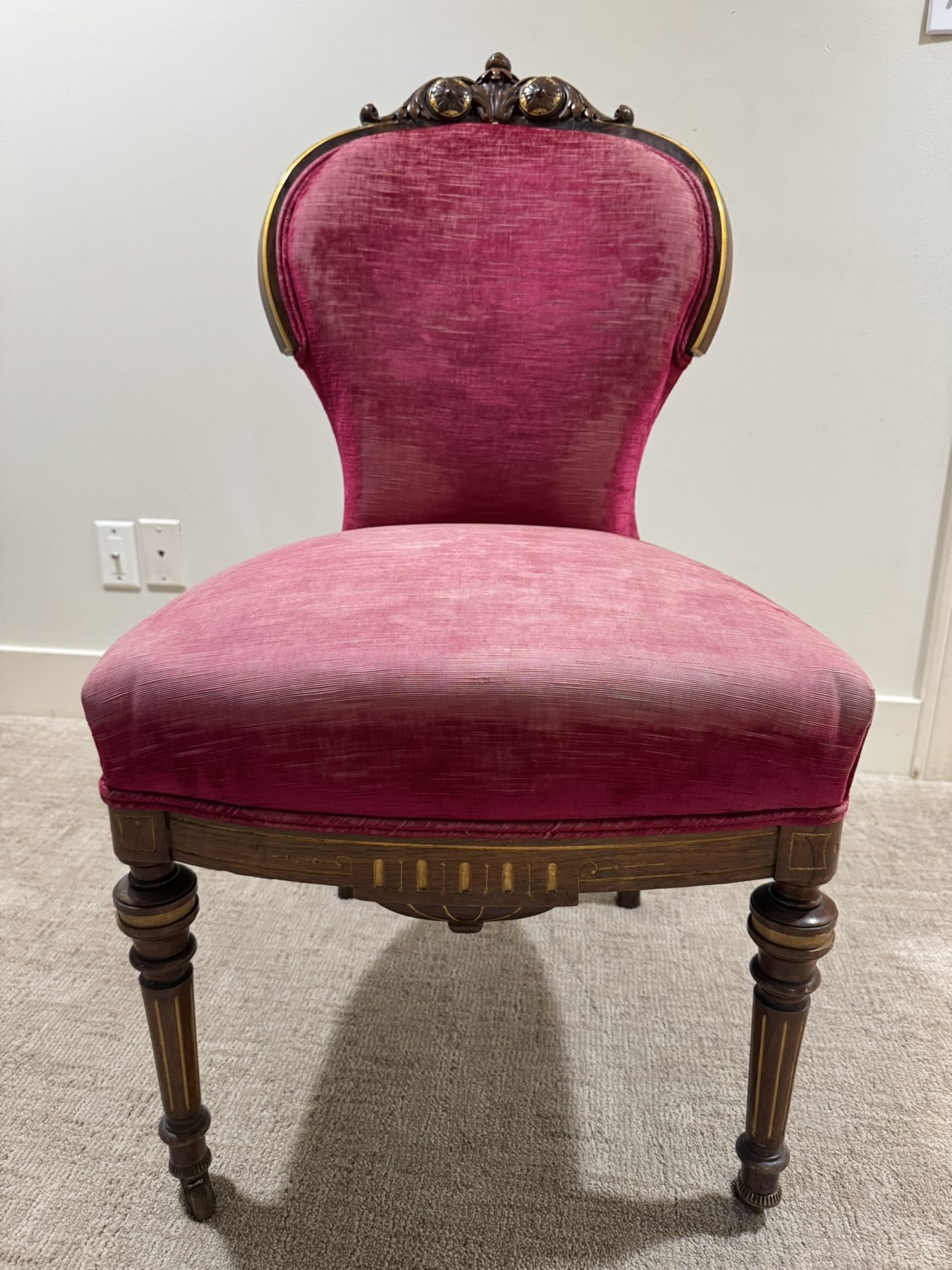 Beautifully Restored Antique Chair