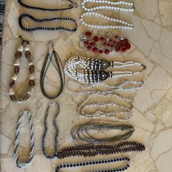 16 Vintage Necklaces