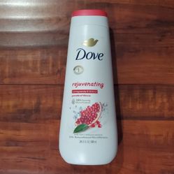 Dove REJUVINATING 24Hr Renewing Micromoisture Body Wash: Pomegranate & Hibiscus Scent; 20 oz