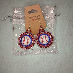 Handmade Beaded Earrings 