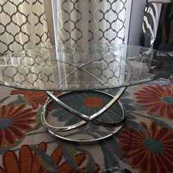 Glass table $100
