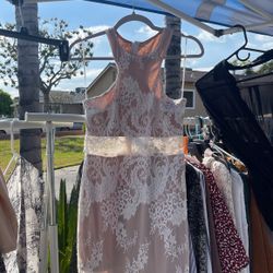 White lace Dress