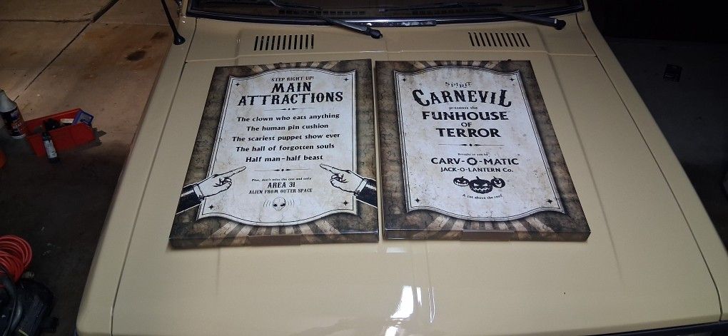 Halloween Clown Carnival Frames