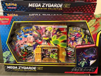 Pokemon- Mega Zygarde Ex Box - Brand New