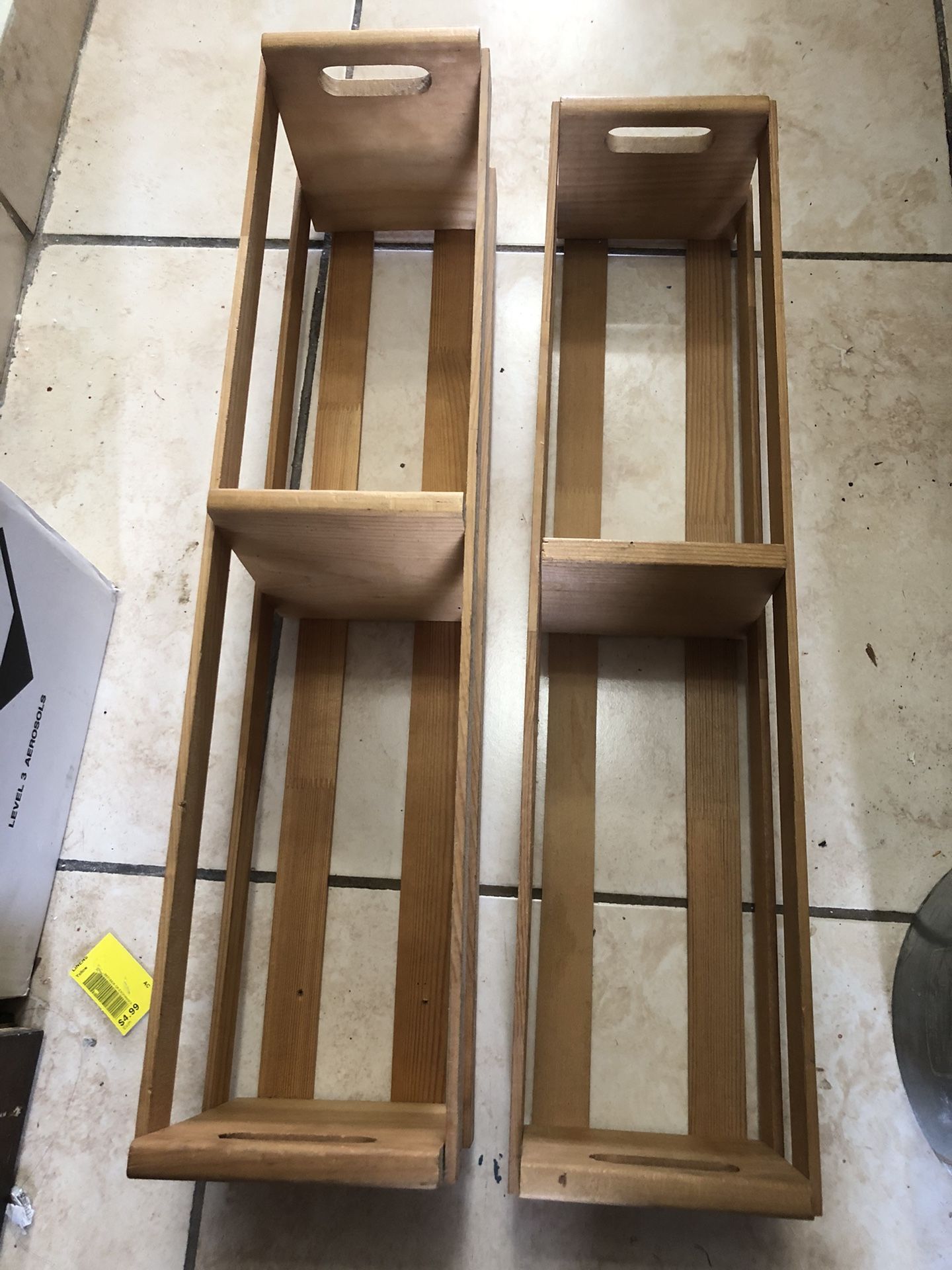 Vintage Wood CD 💿/ DVD 📀 Racks