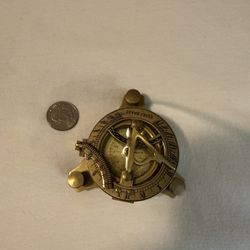 Nautical, Compass And Sundial