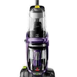 The BISSELL Pro Heat 2X Revolution Pet Pro is a full-size
carpet cleaner