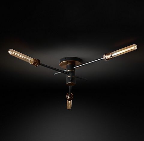 Restoration Hardware Kinetic Flush Mount