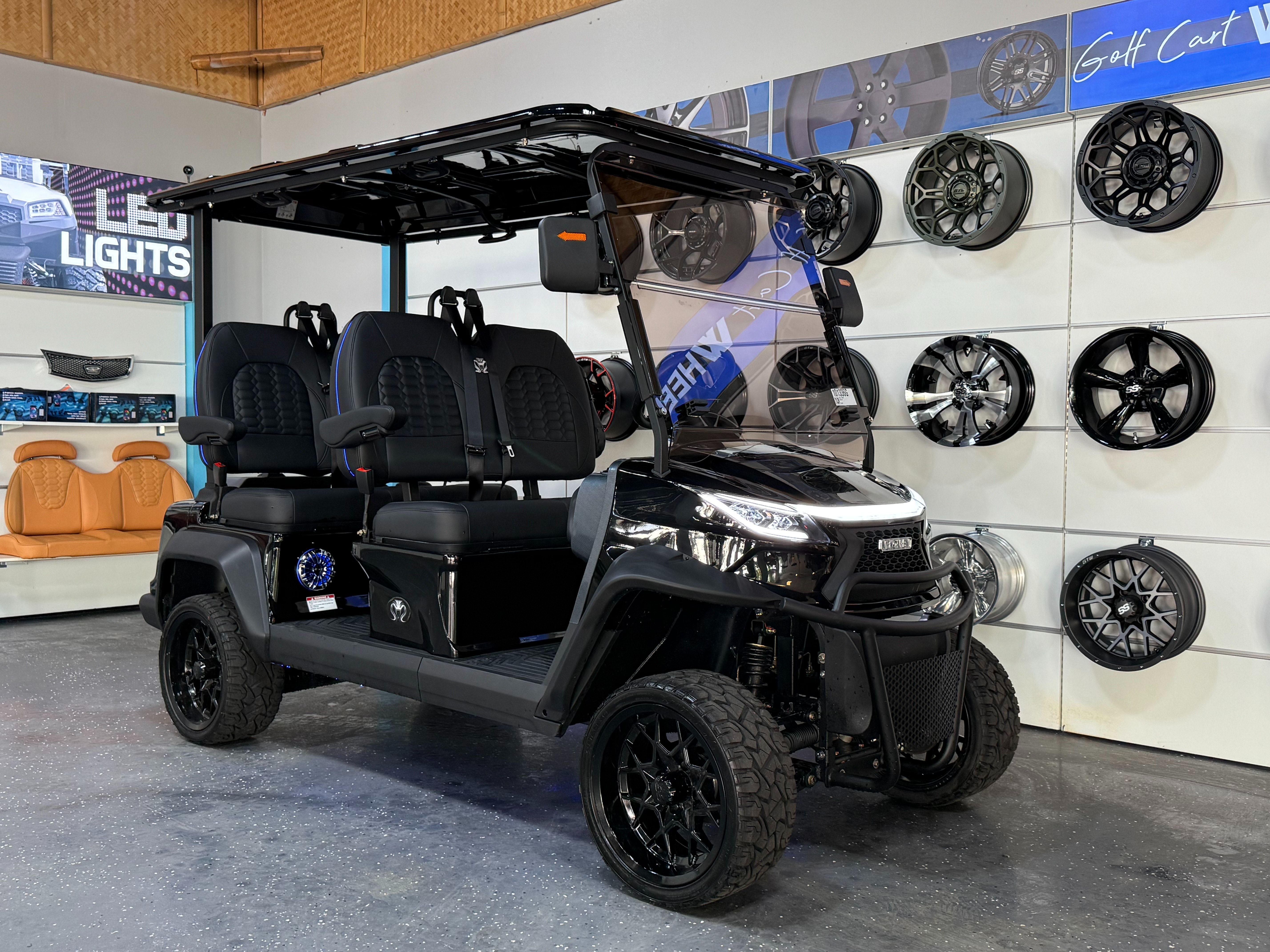 2025 VENOM STEALTH 4 Passenger Street Legal Golf Cart