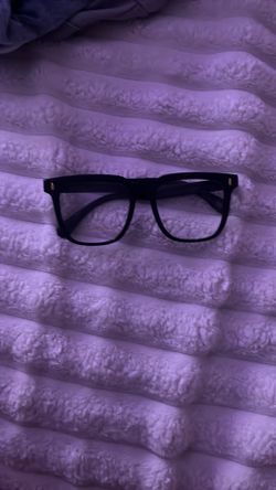 fake black glasses