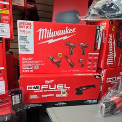 Milwaukee M12 5-tool Combo Kit, New, Financing Available 