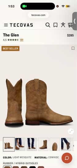 Tecovas The Glen Cowboy Boots