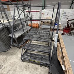 3 Step Rolling Ladder