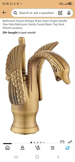 Antique Brass Faucet