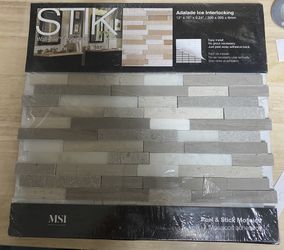 14 Slabs Stik Backsplash