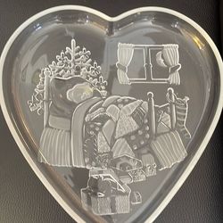 Heart shaped platter