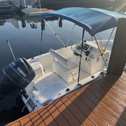 2005 Cobia 175.  17 feet Cobia with 90 hp Yamaha