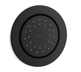 KOHLER K-77119-BL WaterTile Round Body Spray Matte Black New