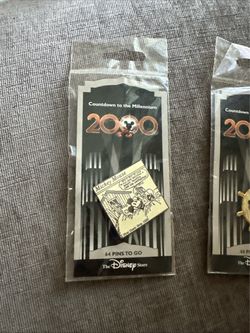 Disney Store Countdown to the Millennium Mickey Mouse Pin