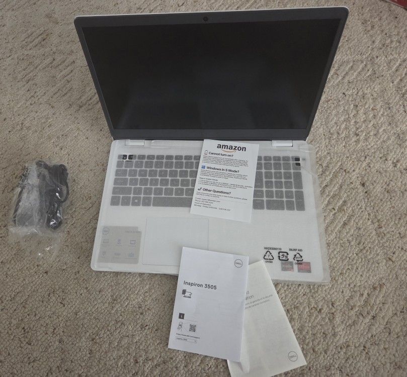 New Dell Inspiron 3000 Laptop, White 15.6" FHD Display, AMD Ryzen 3 3250U AMD Radeon Vega 3 Graphics, Windows 11 Pro 32GB RAM 2TB PCIe SSD