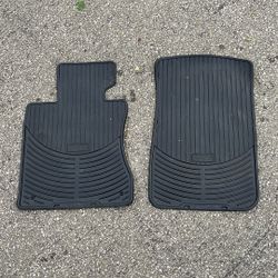 bmw e60 5 series front floor mats all weather