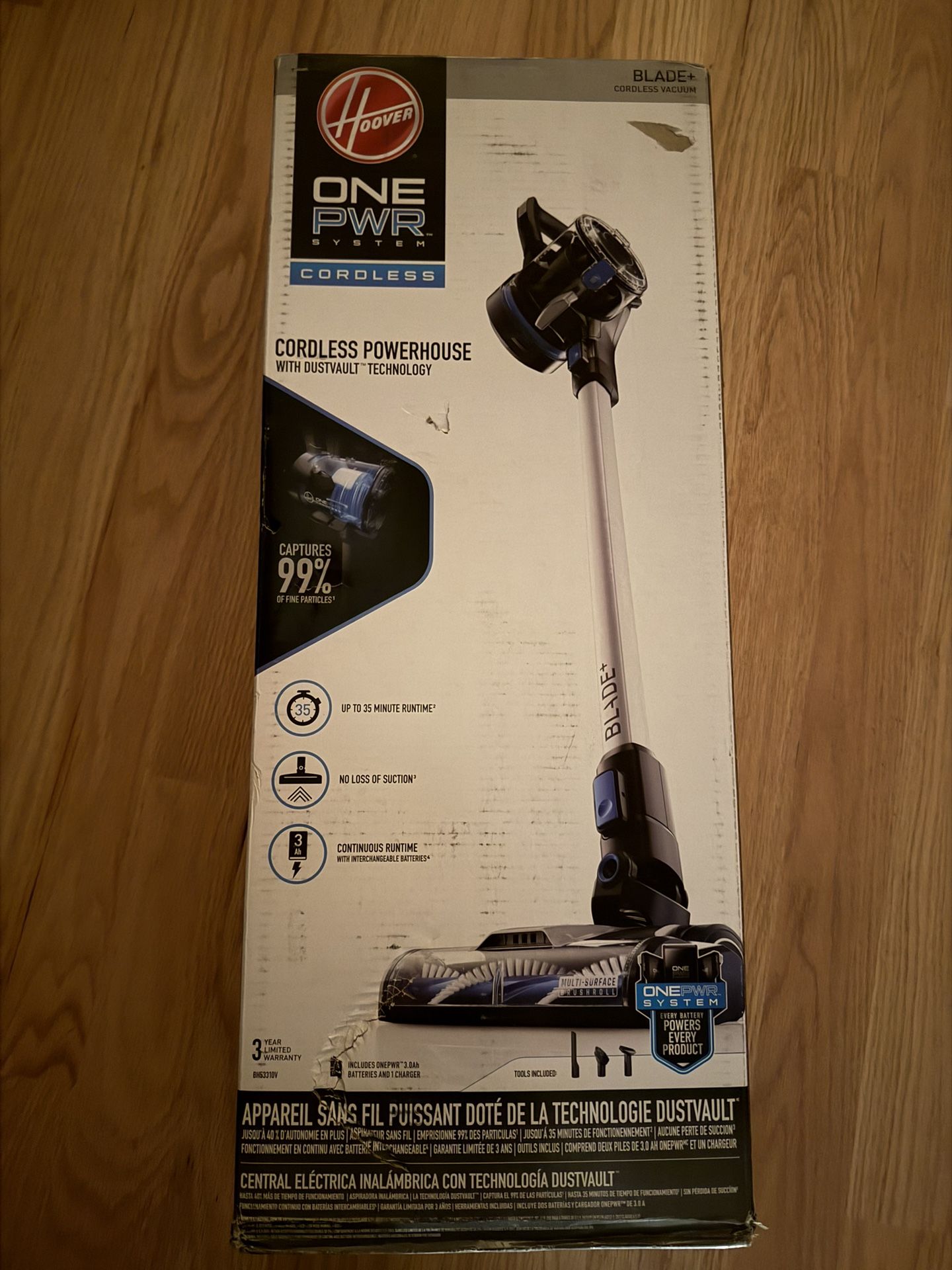Hoover ONEPWR Blade+ Cordless Stick Vacuum Cleaner