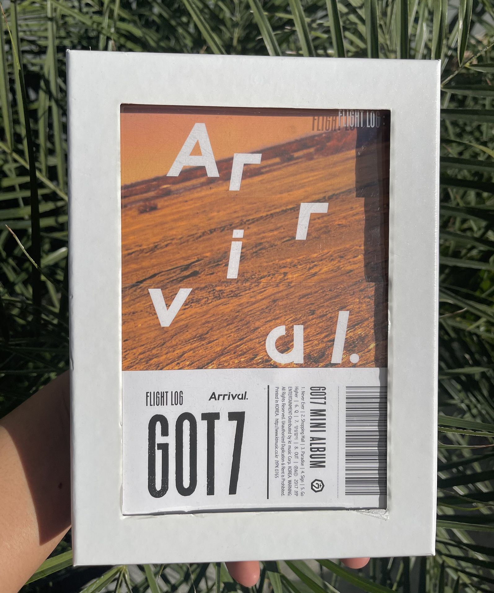 GOT7 Arrival Album (Never ver.)